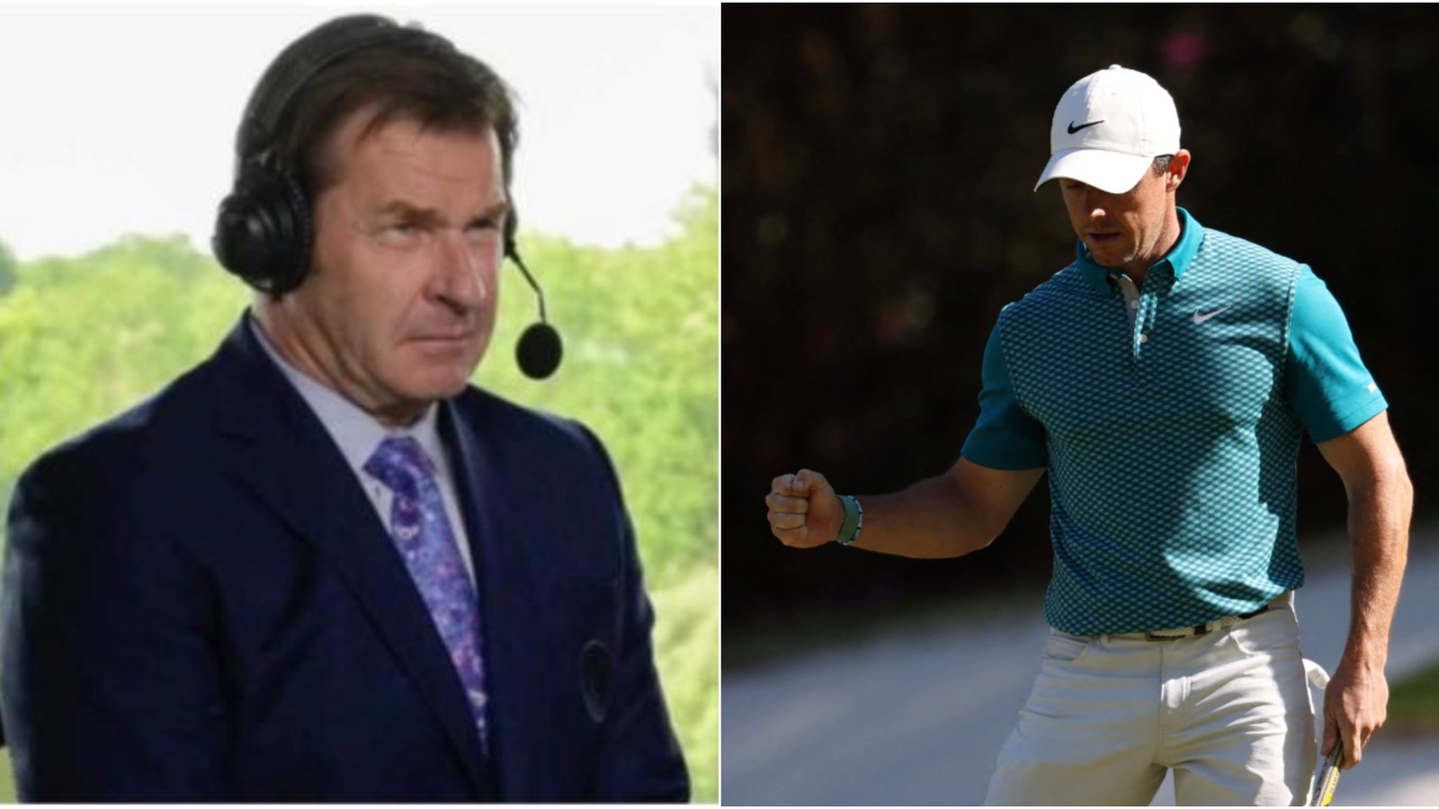 Sir Nick Faldo explains Rory McIlroy shot reveal: "That was my first c*** up"